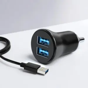 Car Mobile Charger (Dual Port)